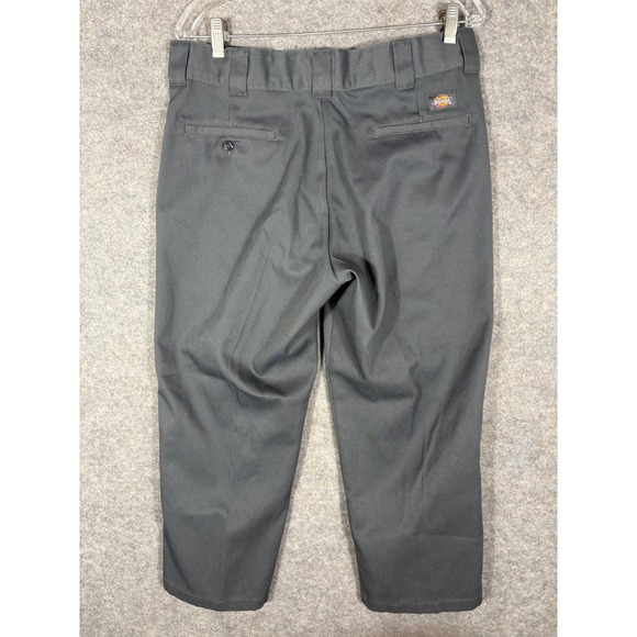 Dickies 874‎ FLEX Original Fit Work Pants Men's 34x26 Gray Flat Front - Picture 8 of 9